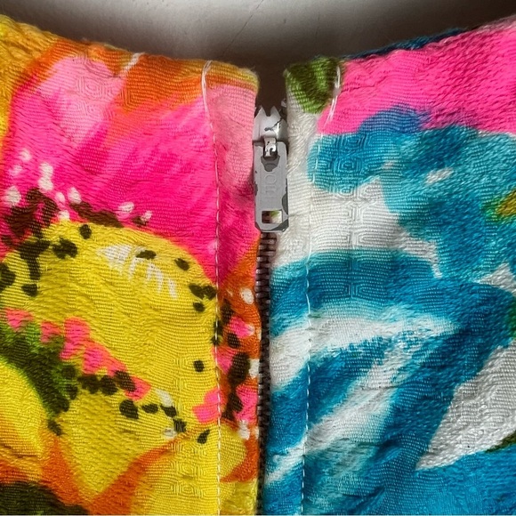 Flutterbye | True Vintage 60s Groovy Floral Hawaiian Midi / Maxi Dress | M - Picture 9 of 14